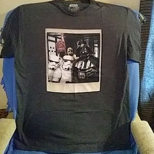 Star Wars Chewbacca photo bomb t-shirt